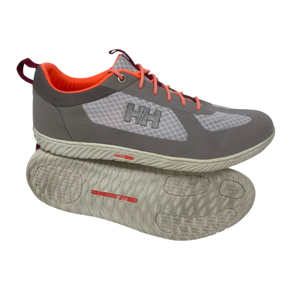 Helly Hansen Santiago Women’s Size 10 Sneakers Shoes Gray & Orange‎ casual shoes